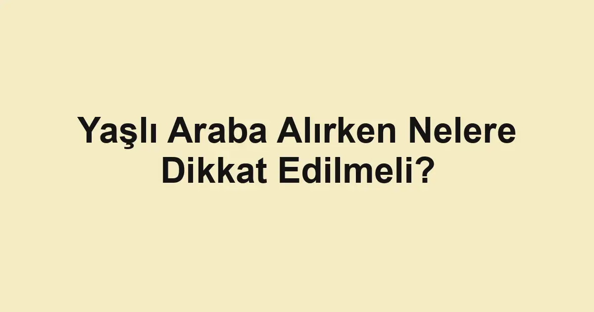 araba ilanları