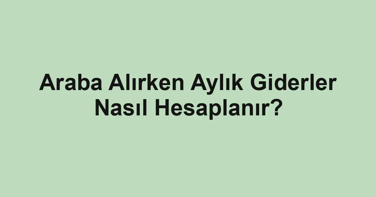 araba ilanları