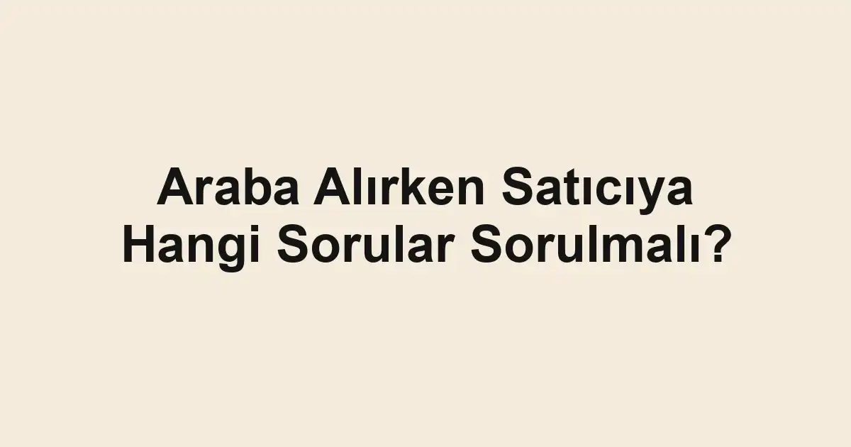 araba ilanları