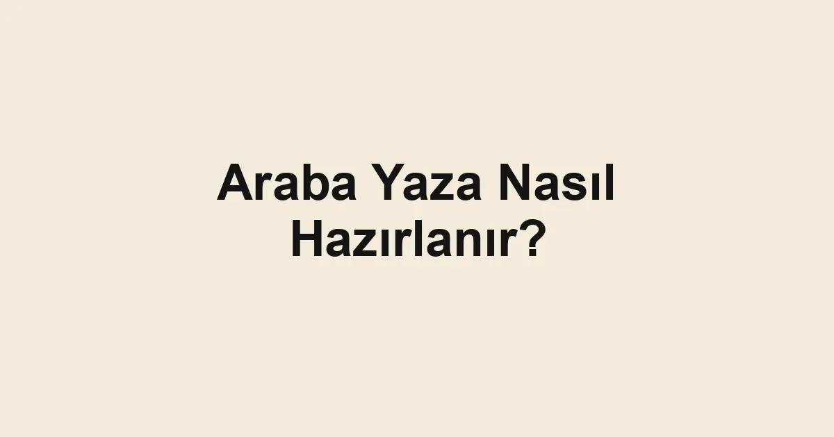 araba ilanları