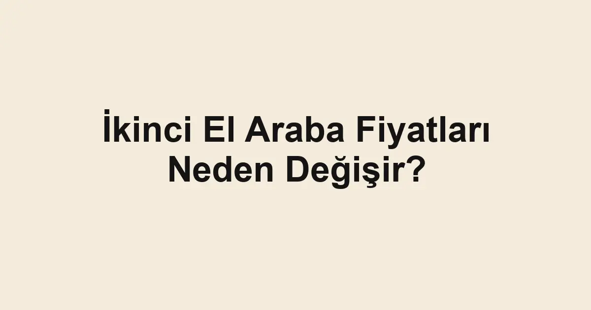 araba ilanları