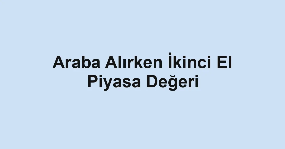 araba ilanları