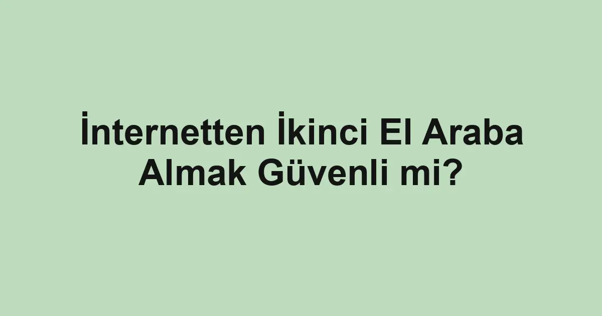 araba ilanları