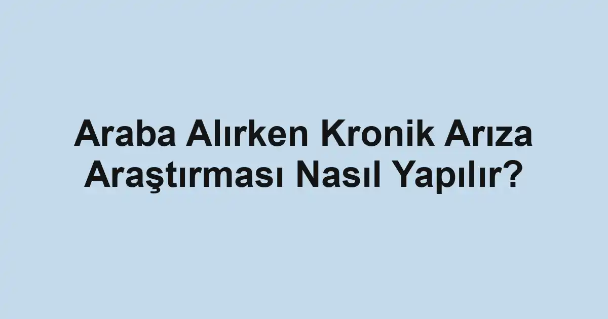 araba ilanları