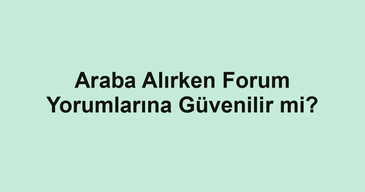 araba ilanları