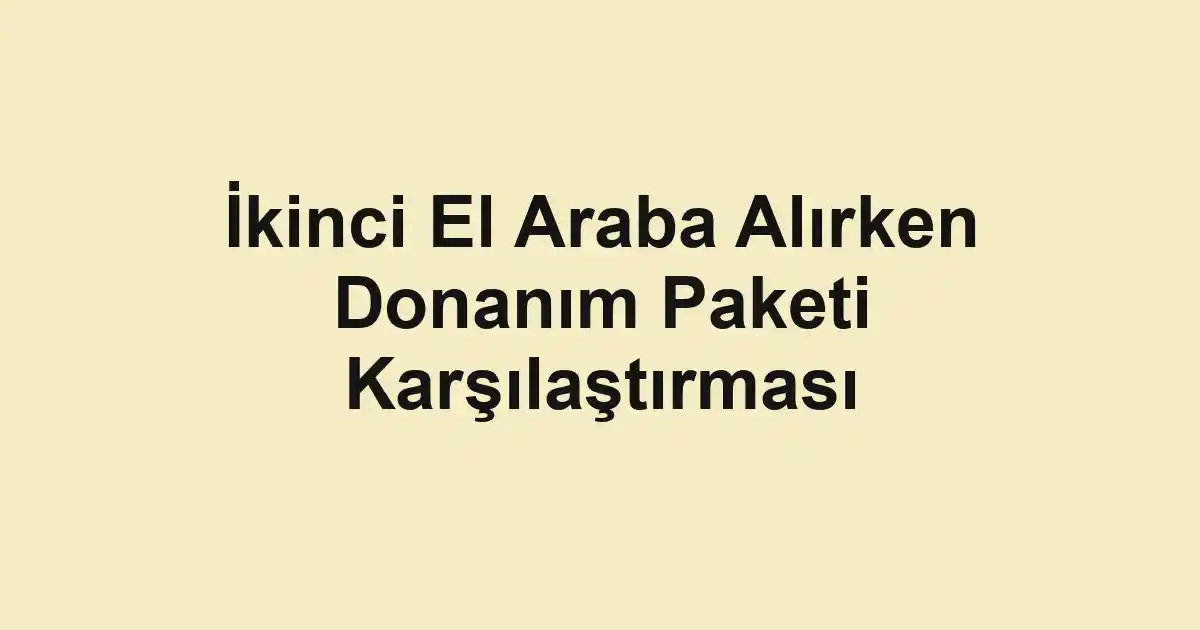 araba ilanları