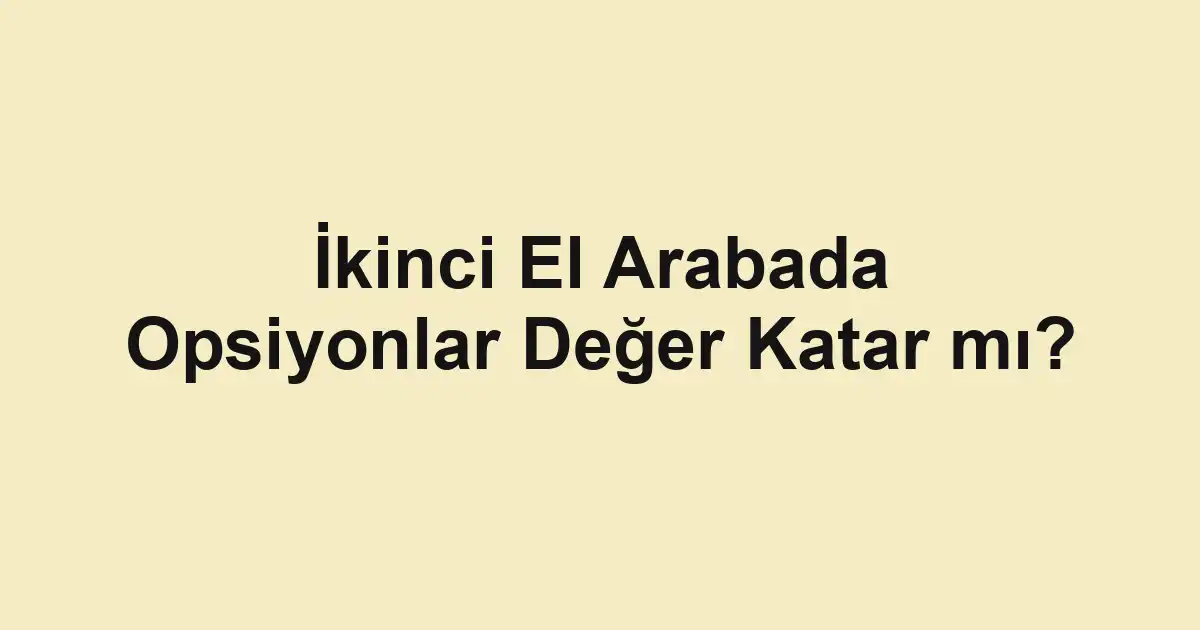 araba ilanları