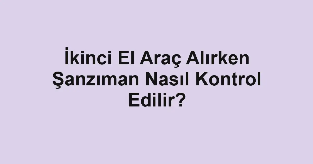 araba ilanları