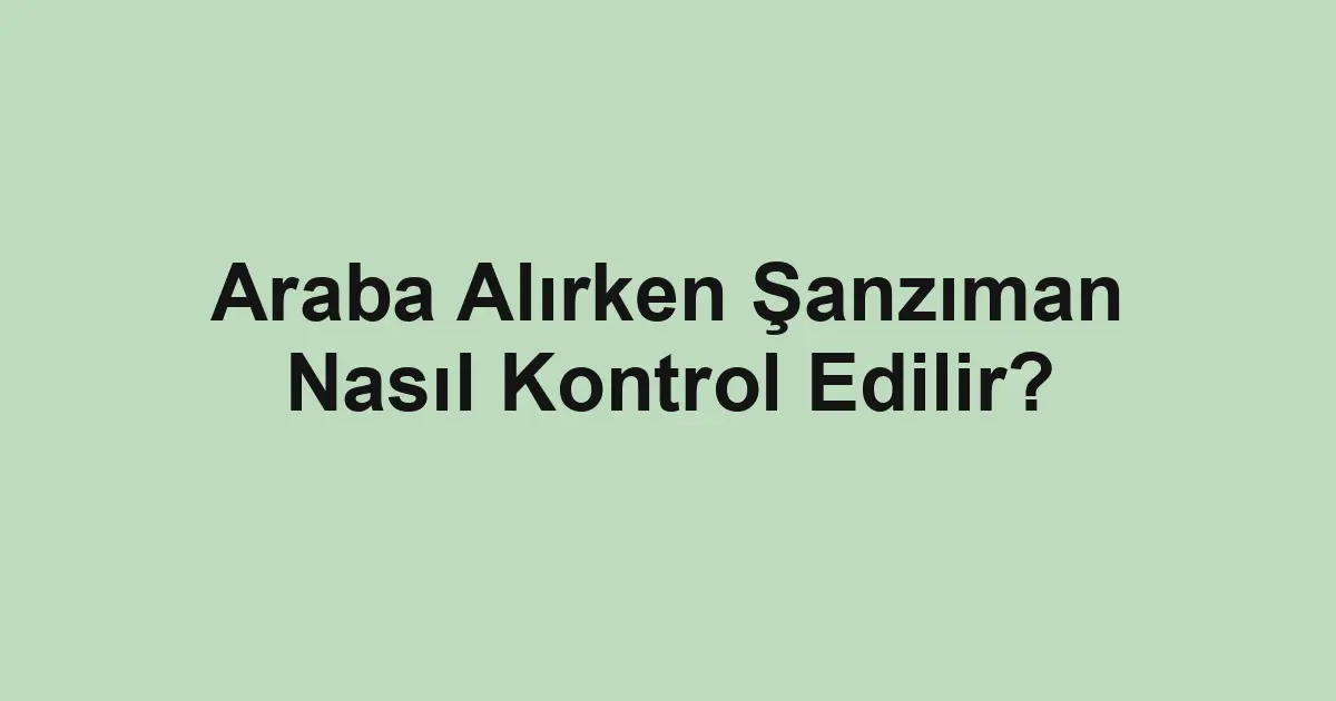 araba ilanları
