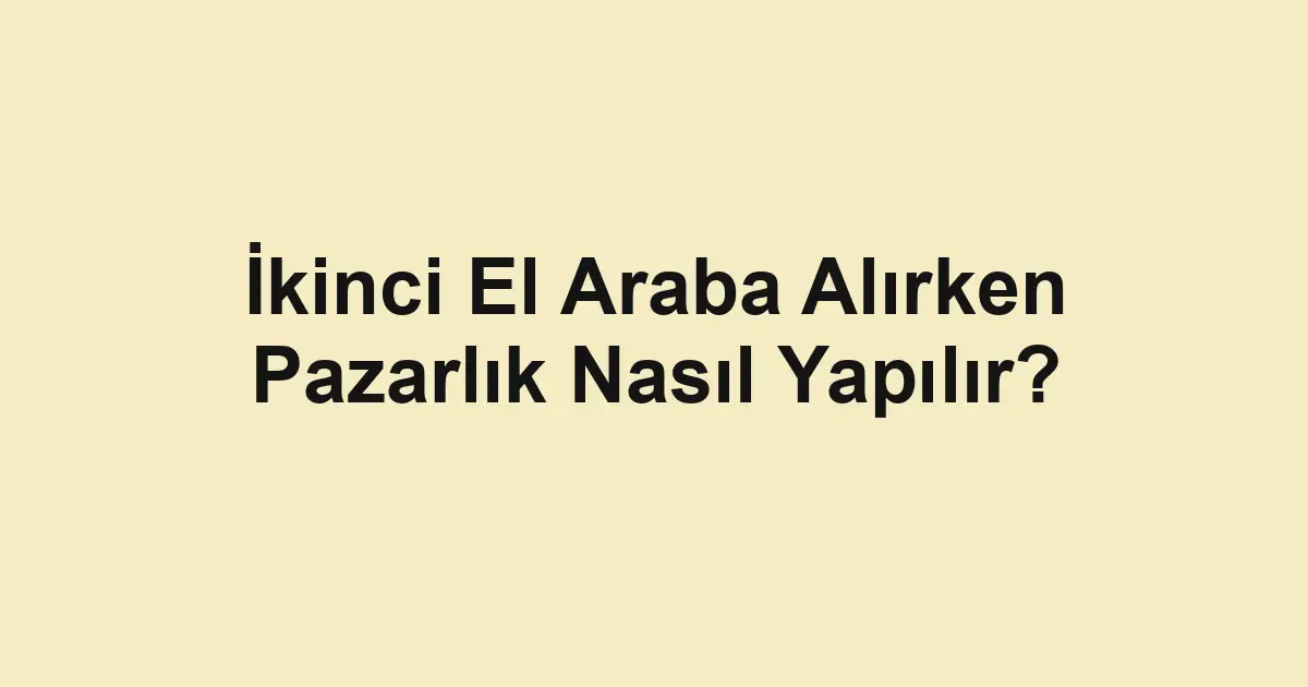 araba ilanları