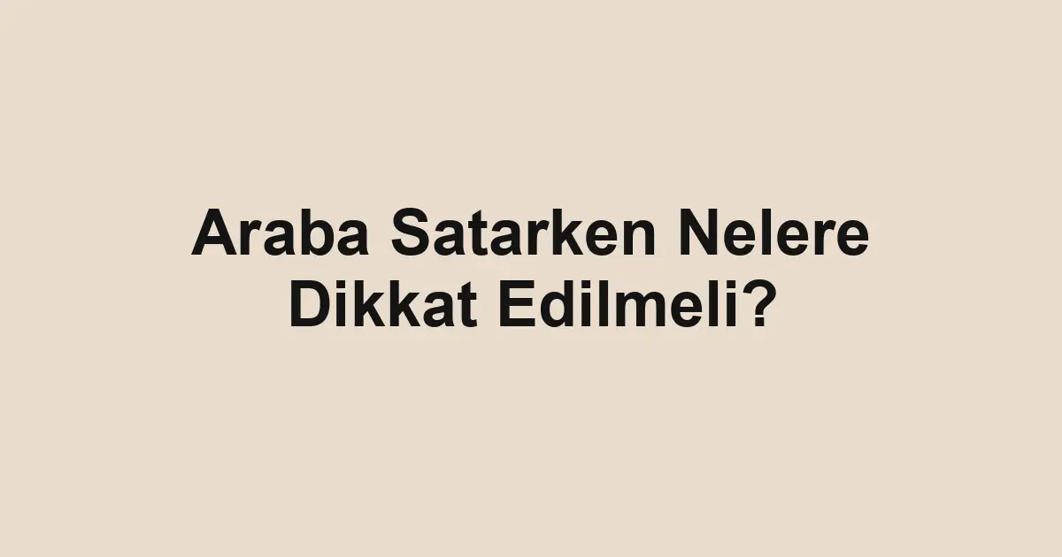 araba ilanları