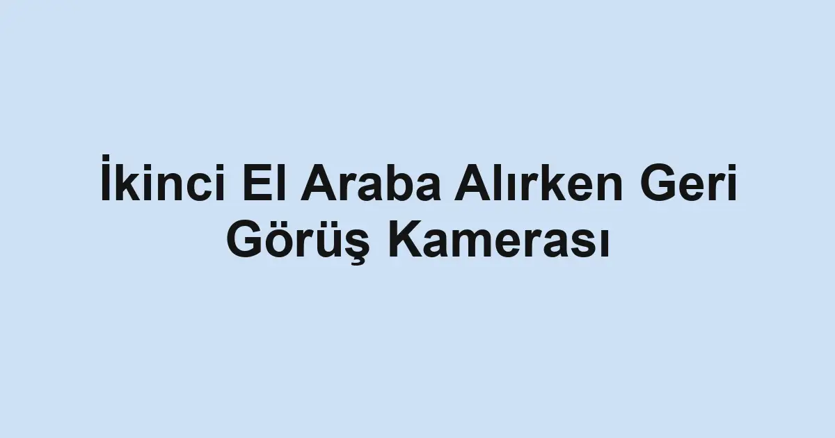 araba ilanları