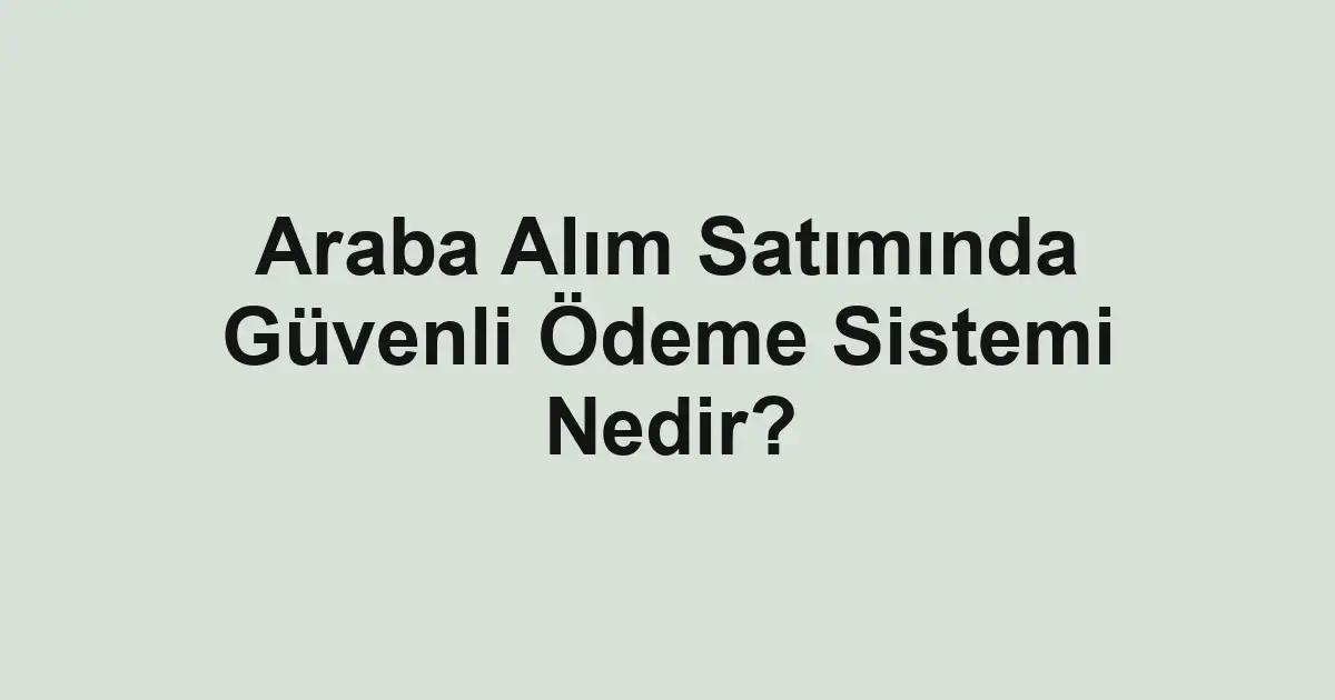araba ilanları