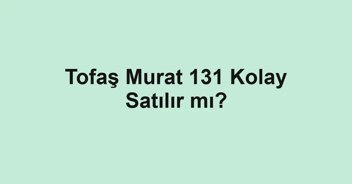 araba ilanları