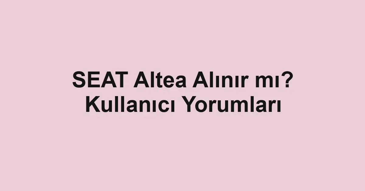 ikinci el araba