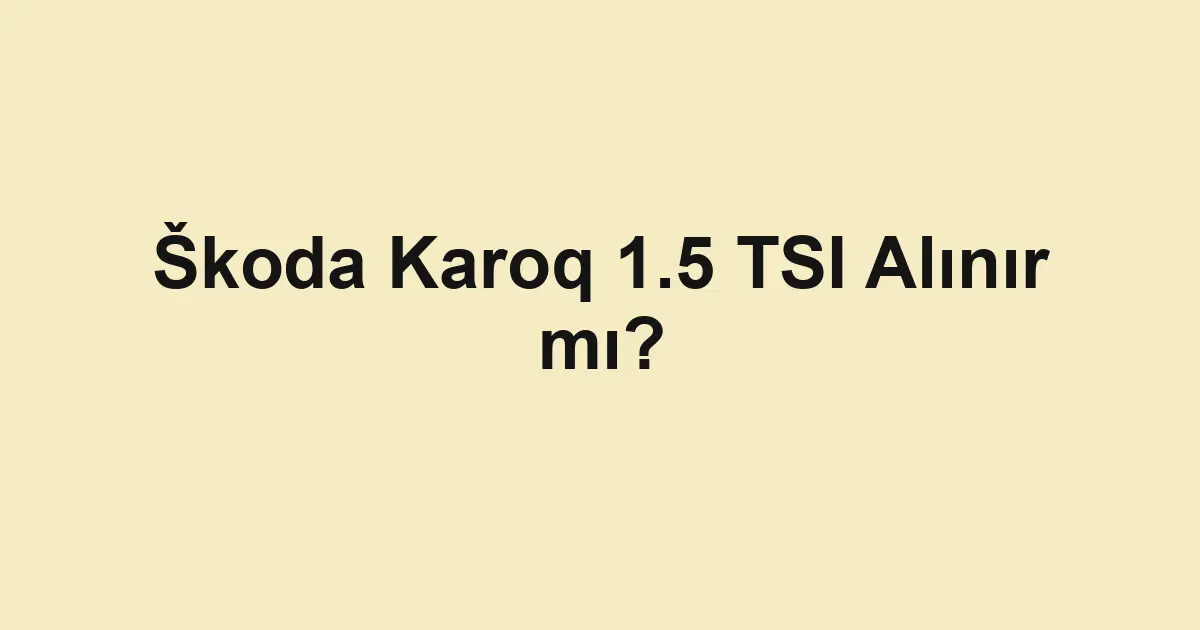 ikinci el araba