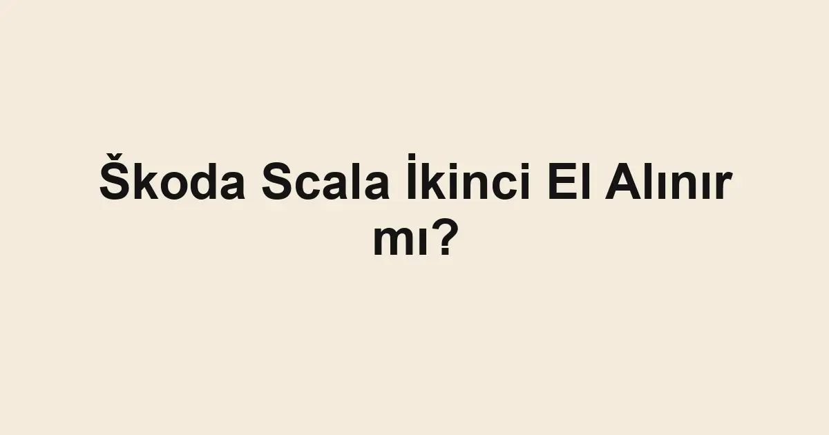 ikinci el araba