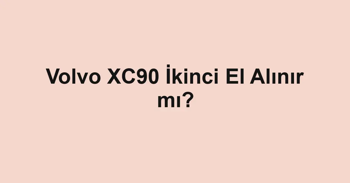 ikinci el araba