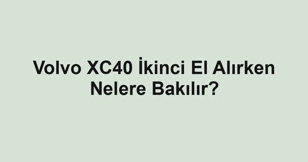 ikinci el araba