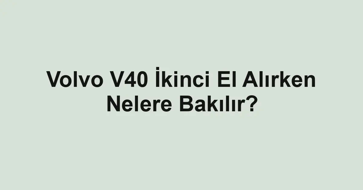 ikinci el araba