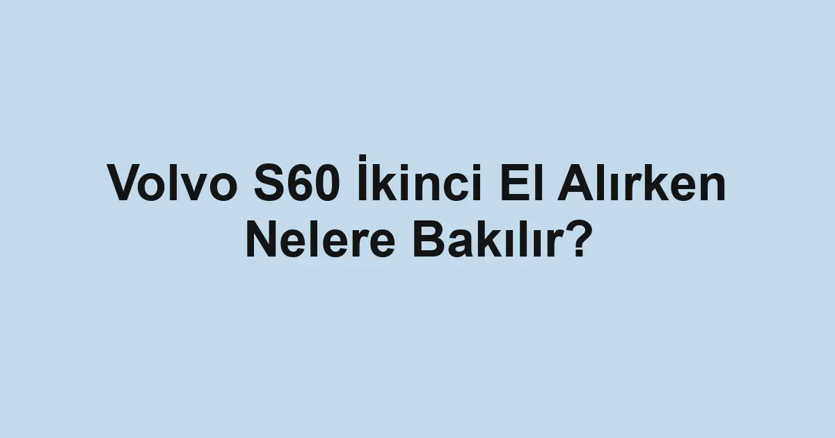 ikinci el araba