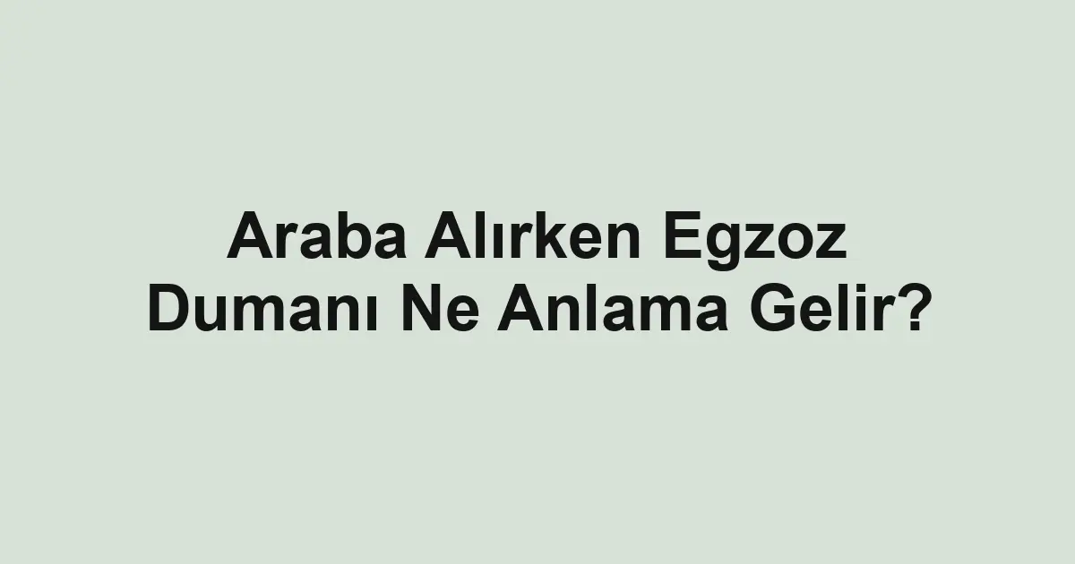 ikinci el araba