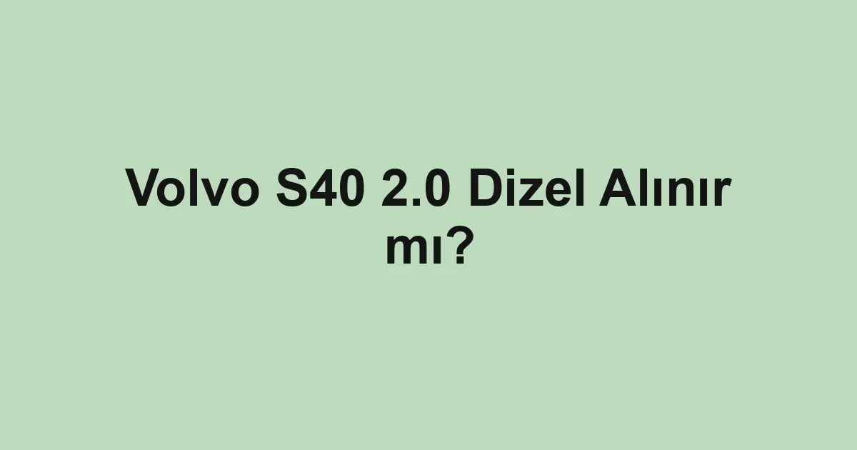 ikinci el araba