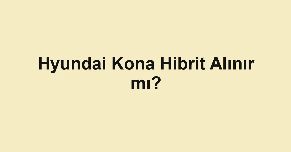 ikinci el araba