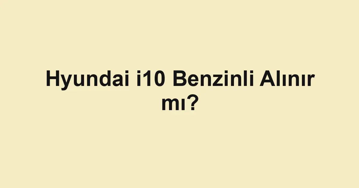 ikinci el araba