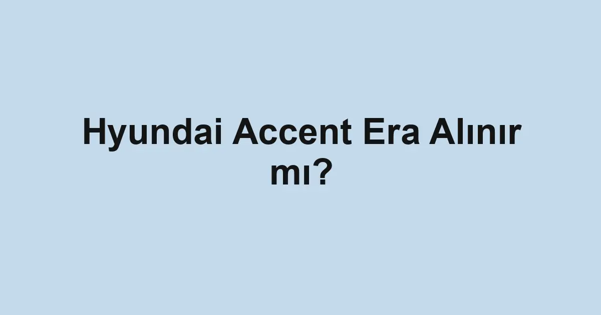 ikinci el araba
