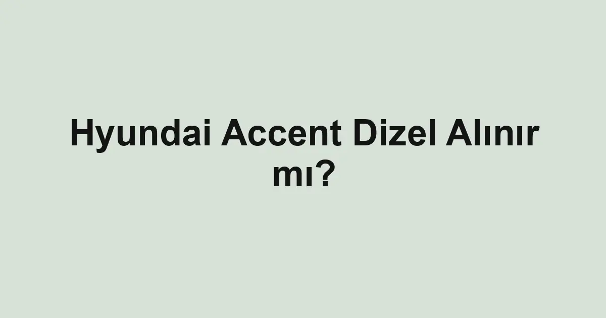 ikinci el araba
