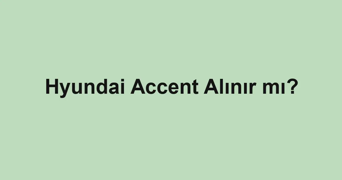 ikinci el araba