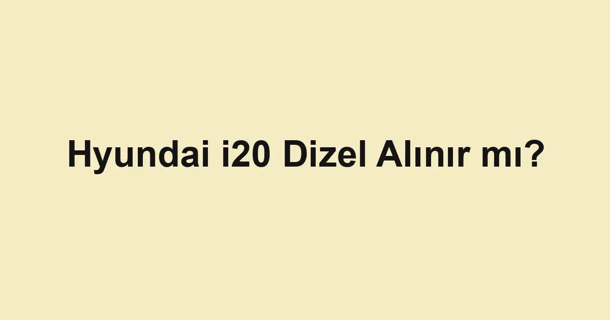 ikinci el araba