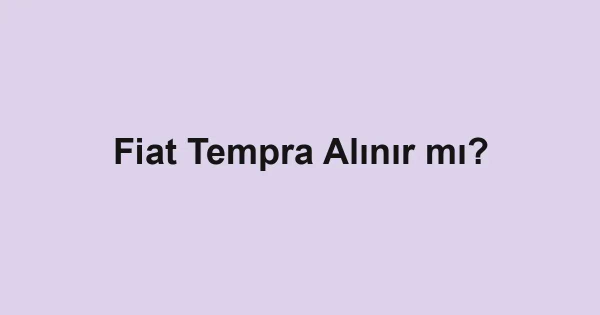 ikinci el araba