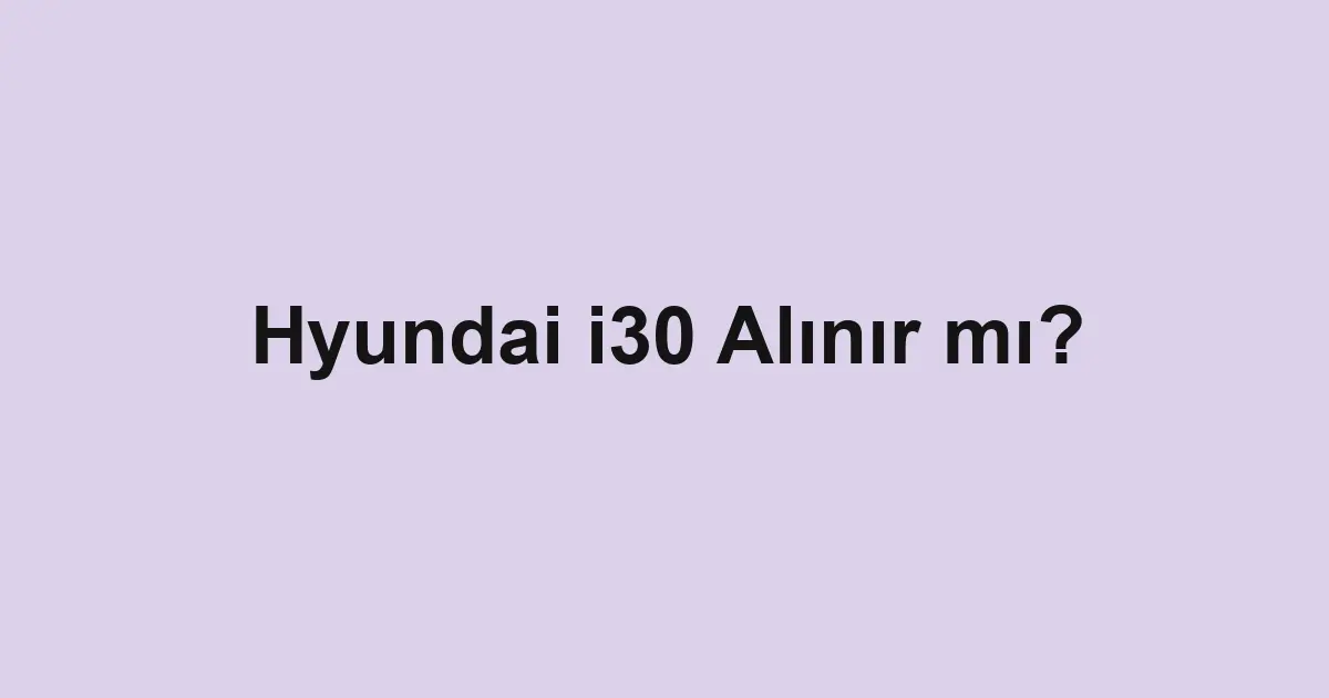 ikinci el araba