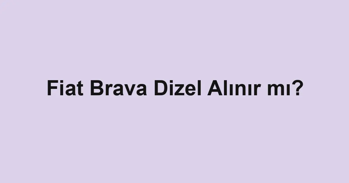 ikinci el araba