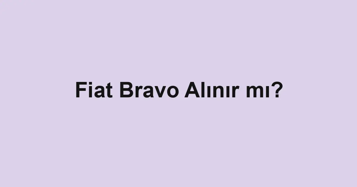 ikinci el araba