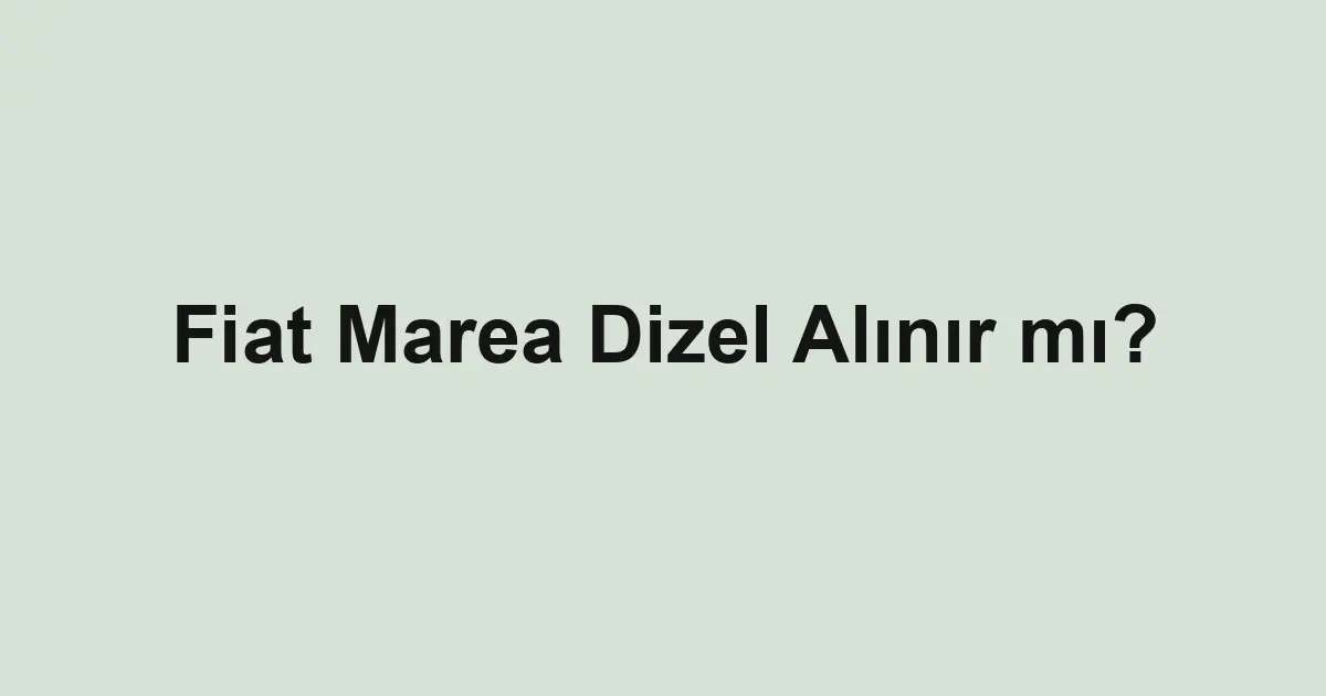 ikinci el araba