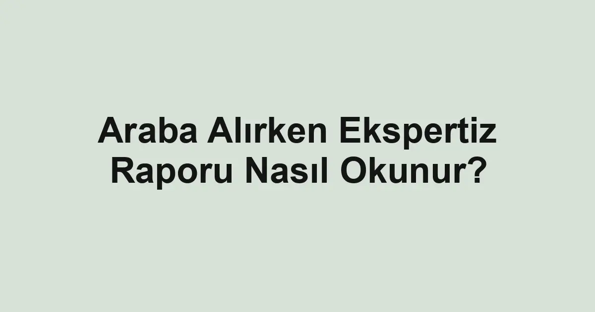 ikinci el araba