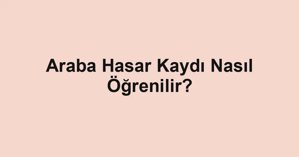 ikinci el araba