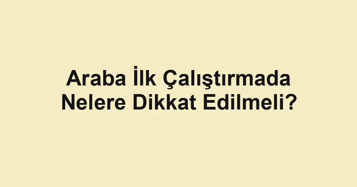 ikinci el araba
