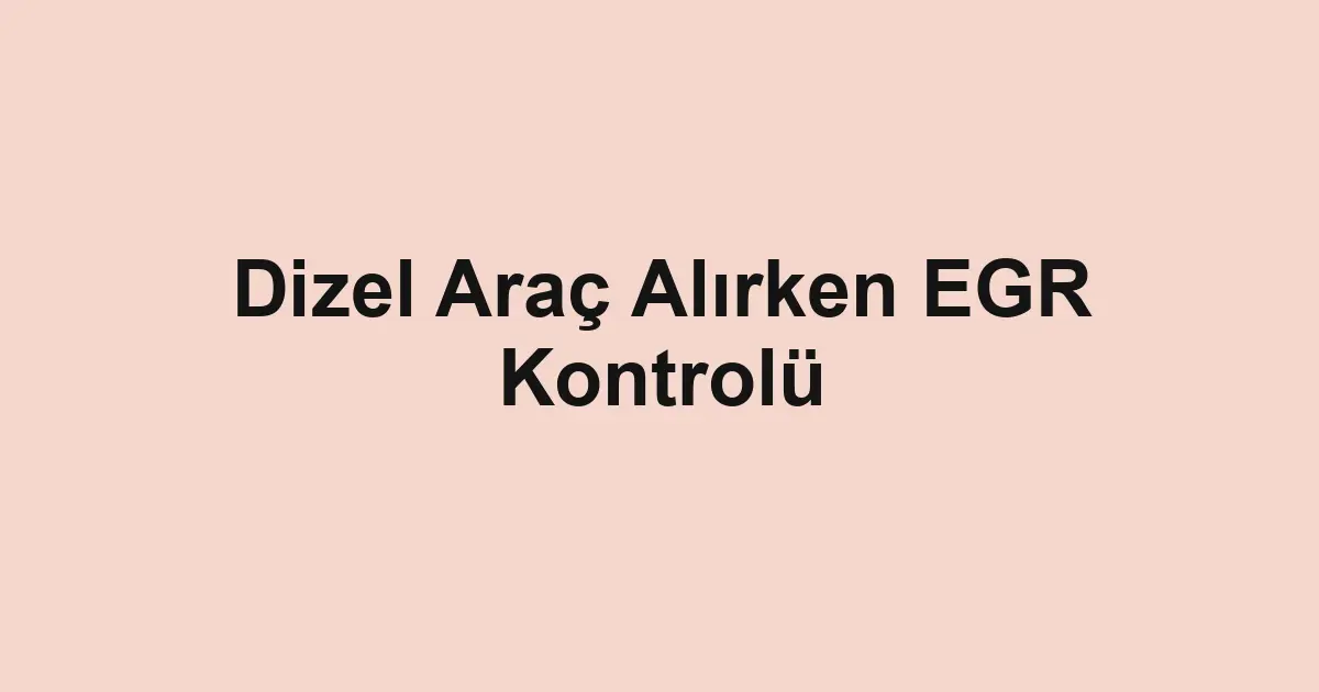 ikinci el araba