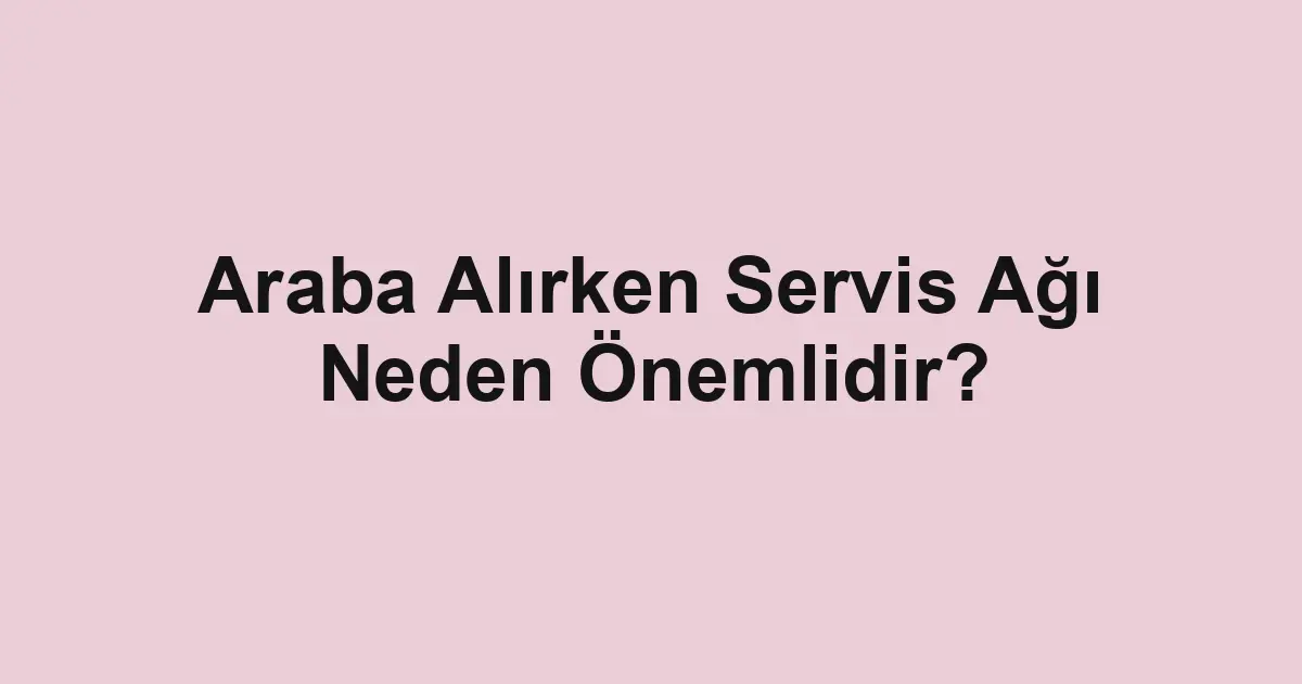 ikinci el araba