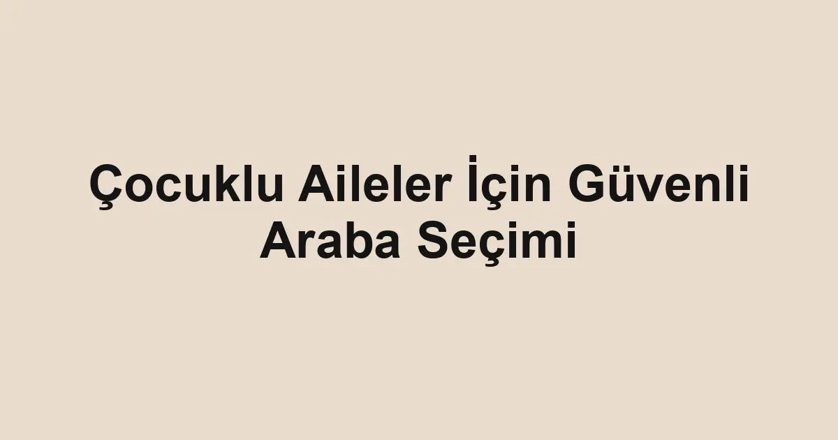 ikinci el araba