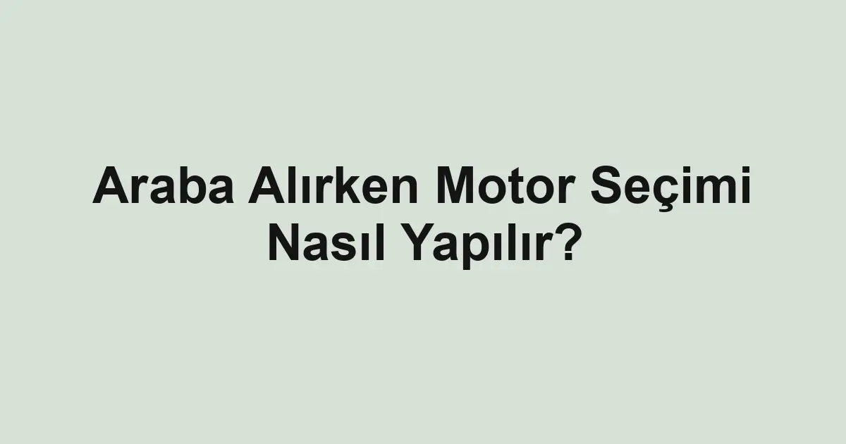 ikinci el araba