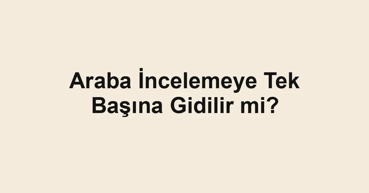 ikinci el araba