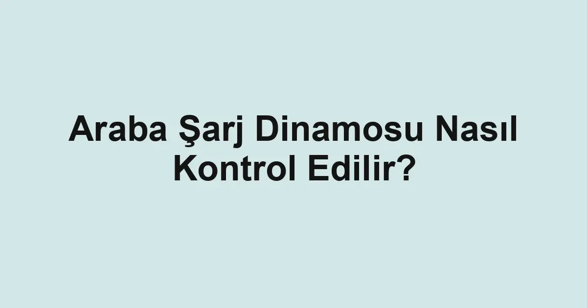 ikinci el araba
