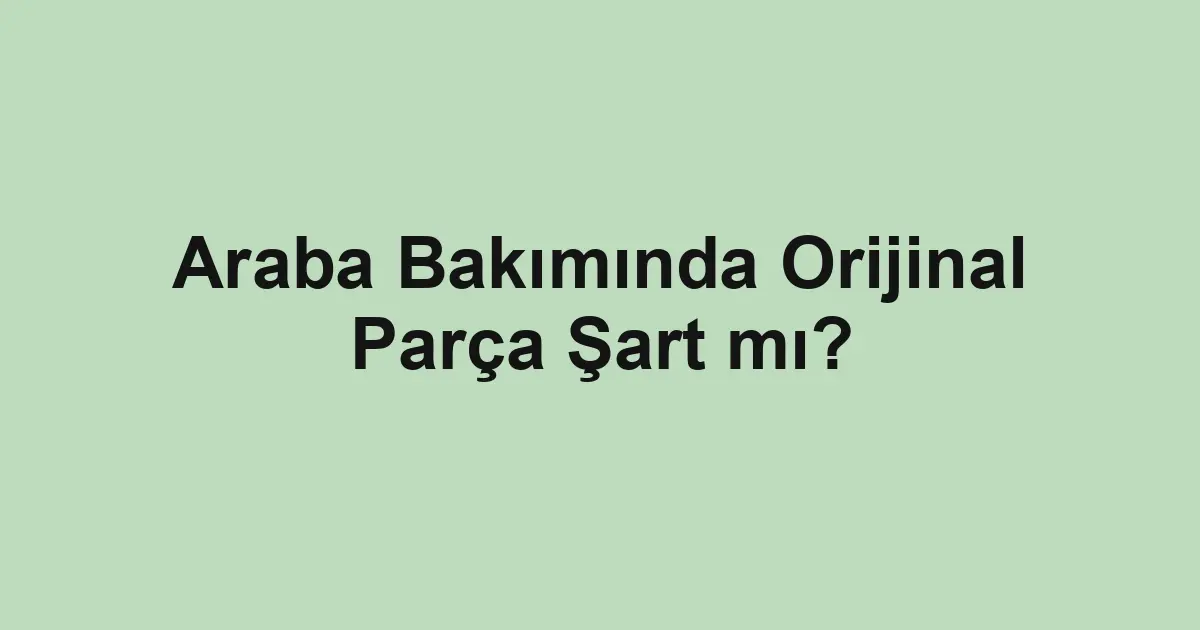 ikinci el araba