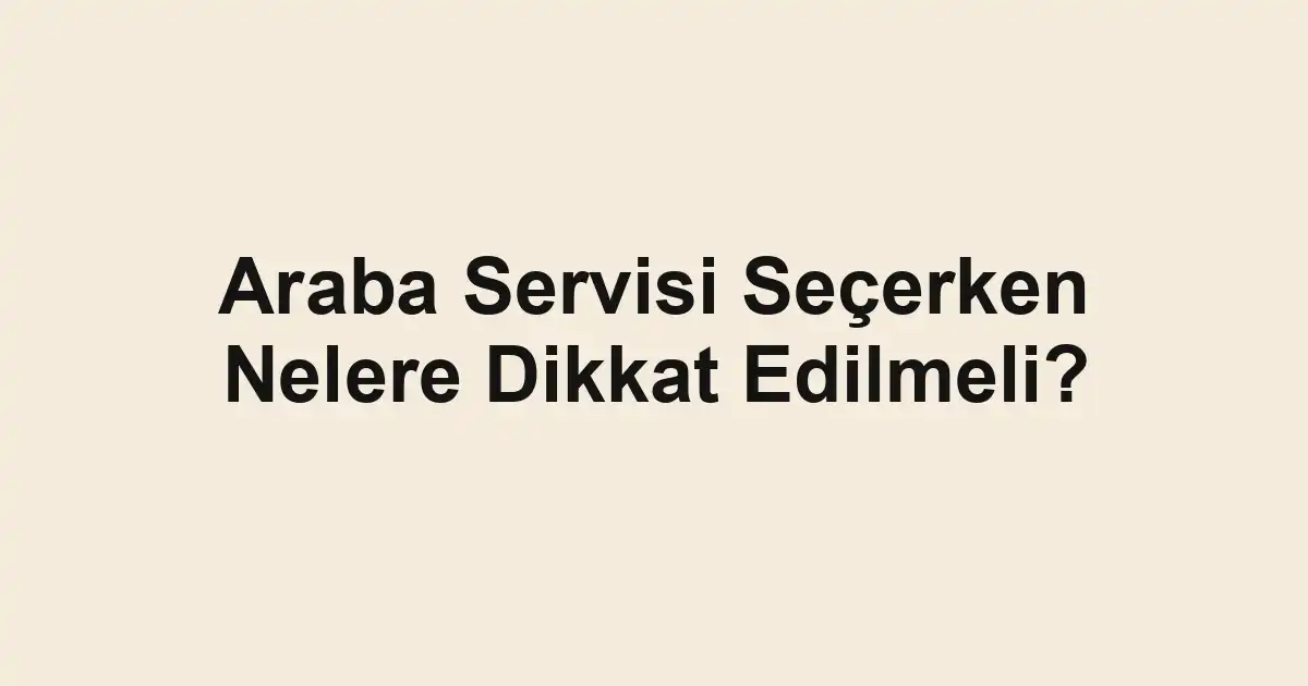 ikinci el araba