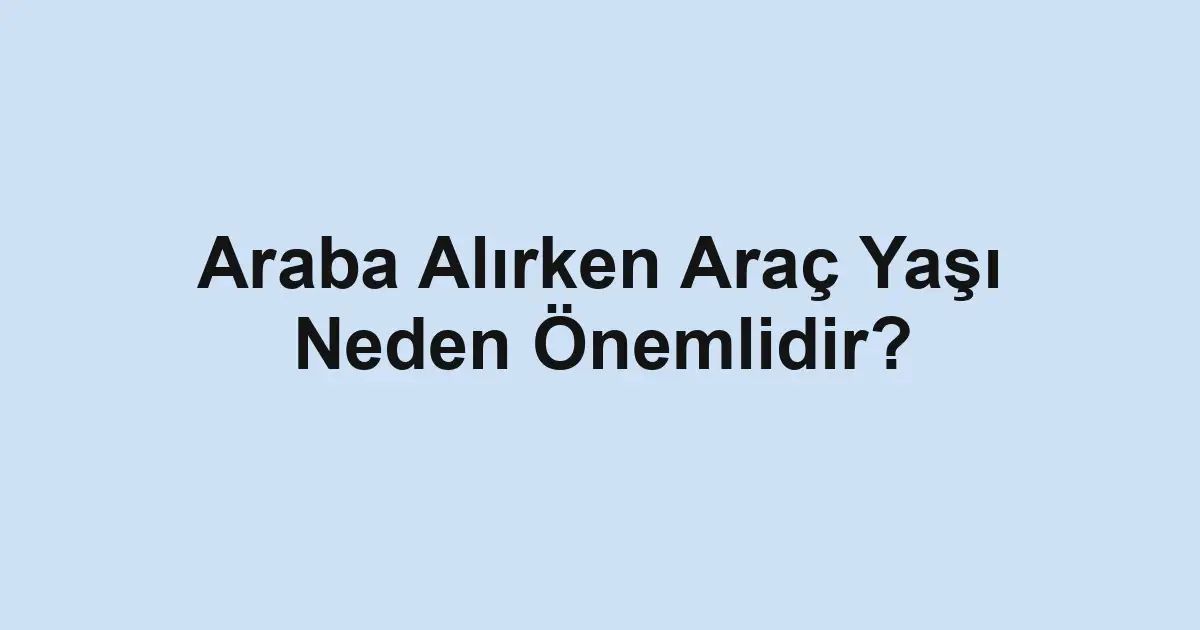 ikinci el araba